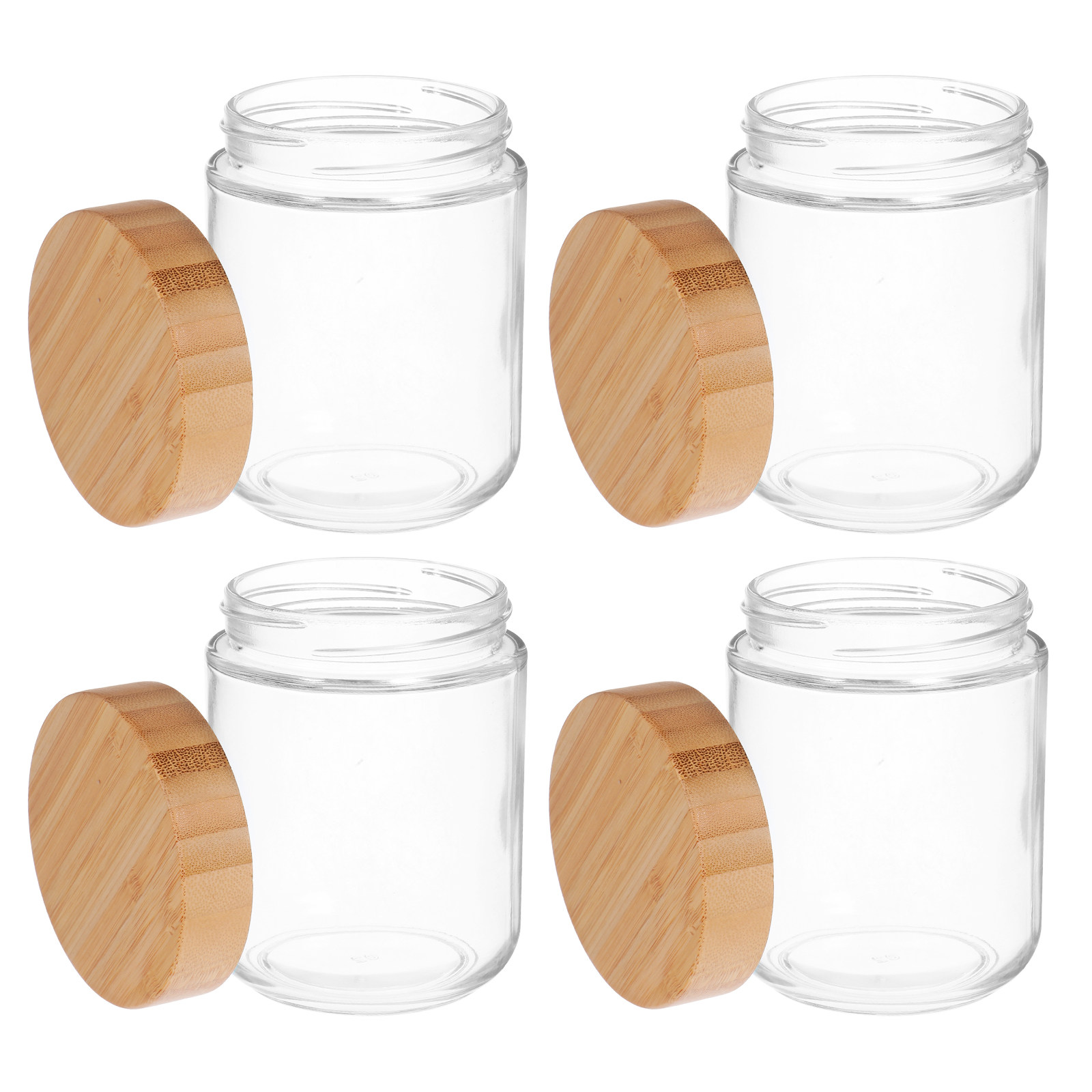 4 Frascos de Vidrio para Almac - Food Storage For Pantry reseña y precio
