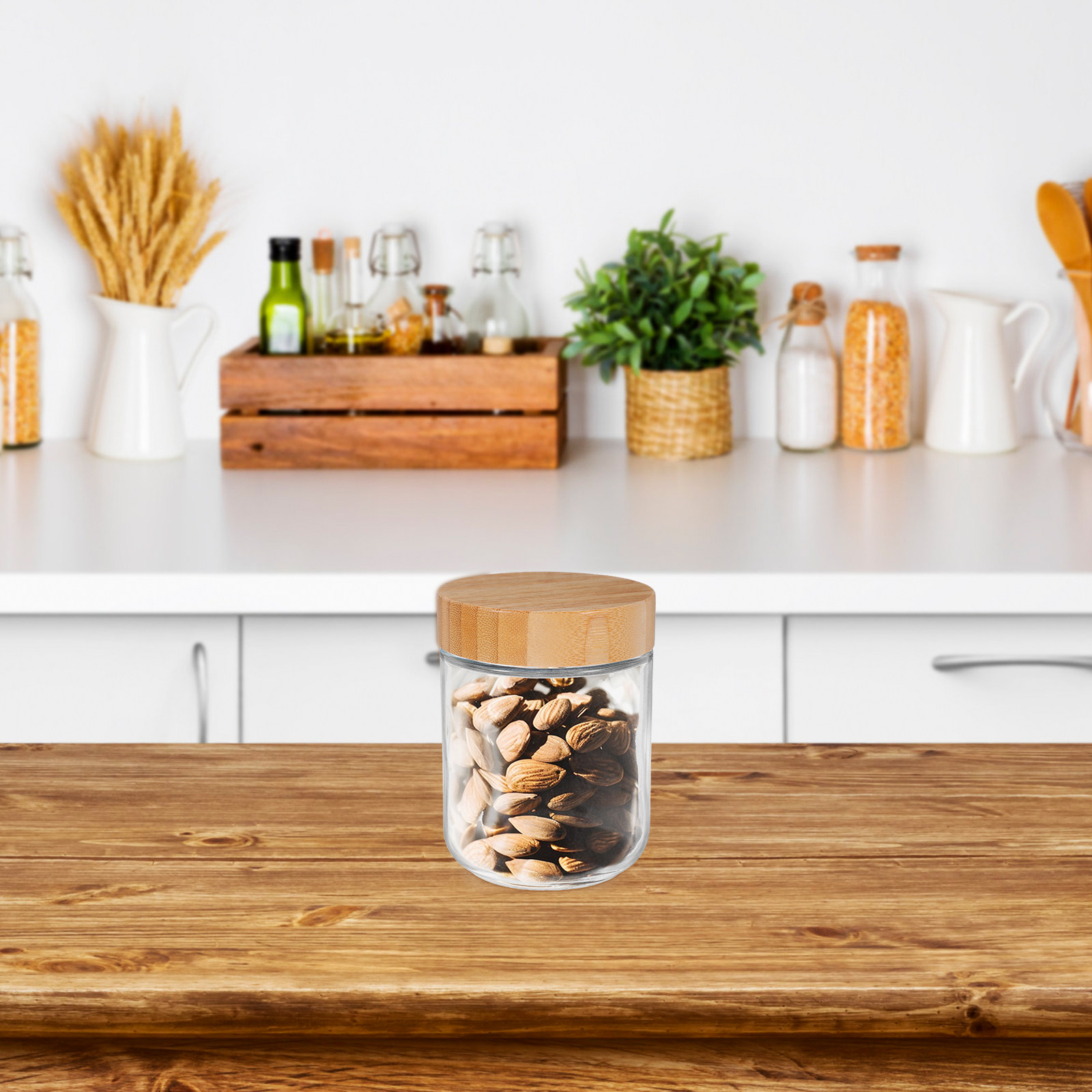 4 Frascos de Vidrio para Almac - Food Storage For Pantry reseña y precio